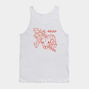 Aries Zodiac Tank Top